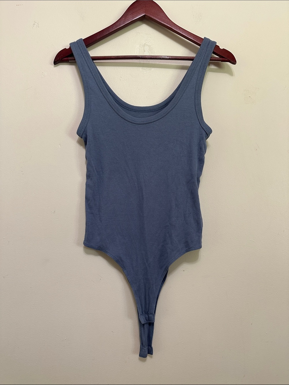 a new day Blue Scoop Neck Bandeau Bodysuit